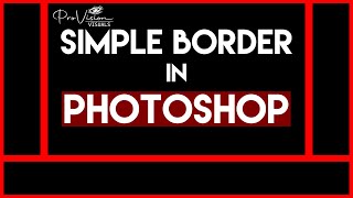 How To Make Simple Led Screen Png Border In Photoshop /ProVision Visuals/