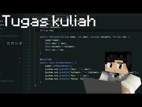 [Tugas Kuliah] Abiyyu Menjelaskan kode Single Circular Linked List dalam java (FaceCam)