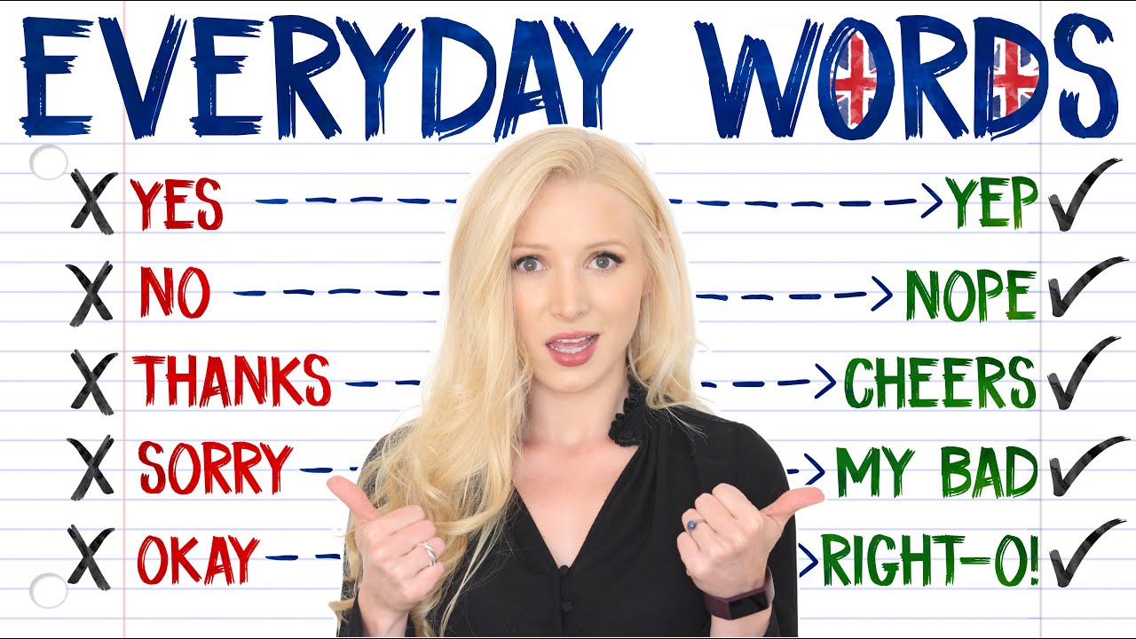 ⁣AVOID Repeating These Words in Daily English Conversation - Use These Alternative Words