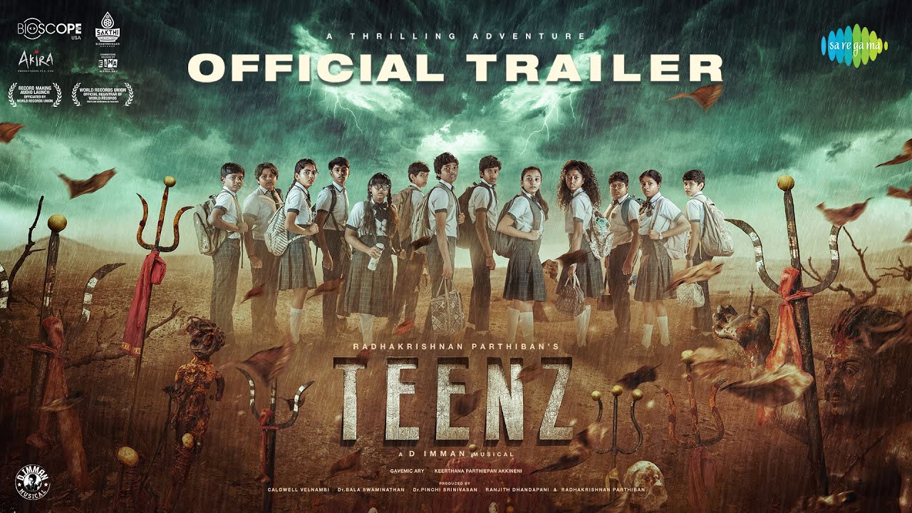 TEENZ   Official Trailer  Radhakrishnan Parthiban  D Imman  Bioscope  Akira Productions