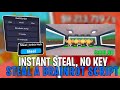 *INSTANT STEAL* Steal a Brainrot Script GUI Pastebin | FLY NOCLIP BASE TIMER INFINITI JUMP *NO KEY*