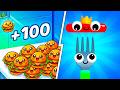 Food Run VS Fork N Sausage  -  Full Levels Speedrun Gameplay (Android &amp; iOS) Ep 1086