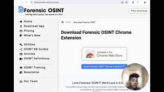 Get ready for these updates in the Forensic OSINT Chrome Extension 🚀 by Forensic OSINT 48 views 1 month ago 39 seconds