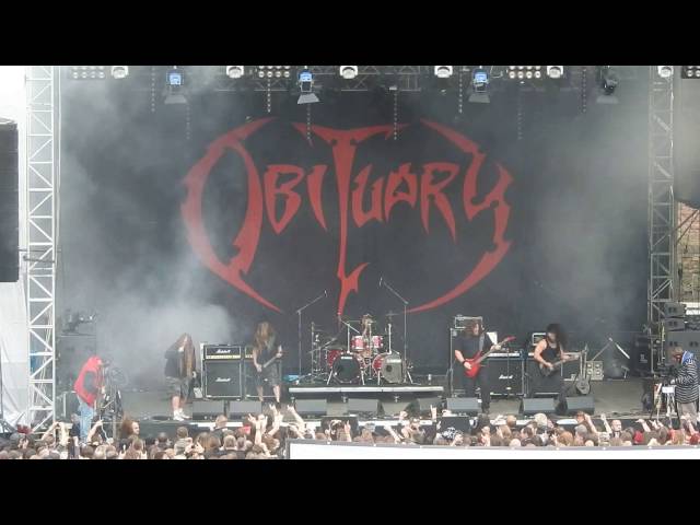 OBITUARY (part I) # Brutal Assault 2016.08.12 class=