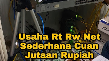 Review Jaringan Rt Rw Net Sederhana, Cuan Jutaan rupiah [ Badri Channel ]
