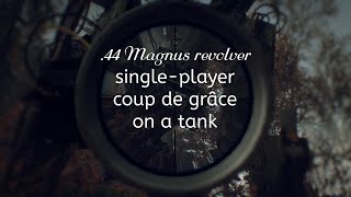 Generation Zero, single-player, coup de grâce on a tank!