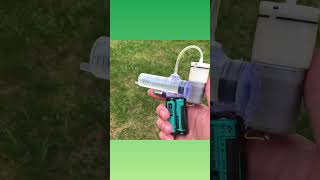 How to make mini Water Gun. Electric water pump