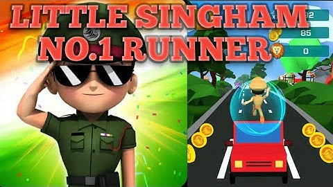Little Singham No.1 Runner GamePlay