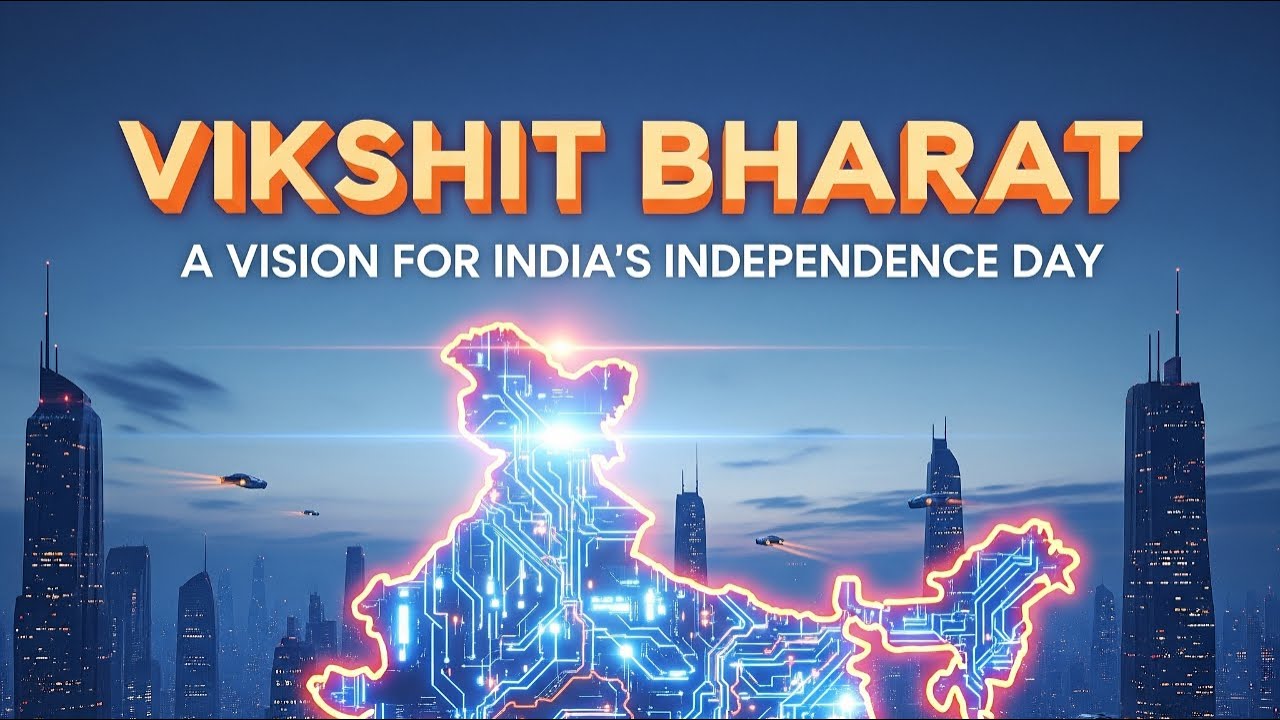 "Viksit Bharat 2047: India's Journey to a Global Superpower | Happy Independence Day! 🇮🇳"