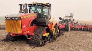 Drill Tractor Stuck In The Mud