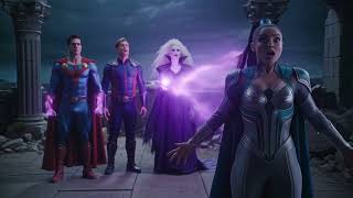 Two male superheroes are put under the spell of the enchantress. #hypno