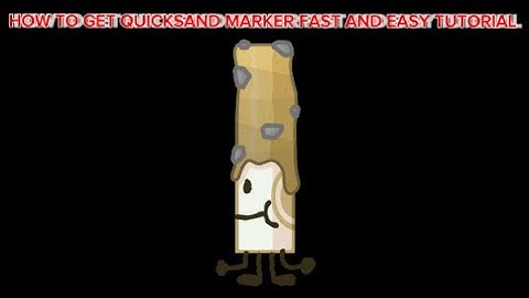 How to get quicksand marker fast and easy tutorial 2024