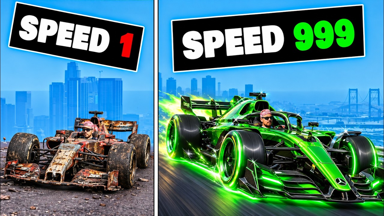 Every Time I Crash, My F1 Car Upgrades in GTA 5