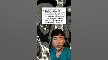 Nhập viện vì uống nước thơm, rau ngò để trị sỏi thận| ThS.BS Trần Quốc Phong #saigonmedicine