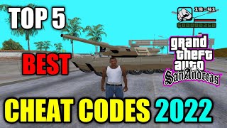Gta San Andreas Top 5 Cheat Codes New 2022 Gta San Andreas Cheat Codes Shakeel Gta