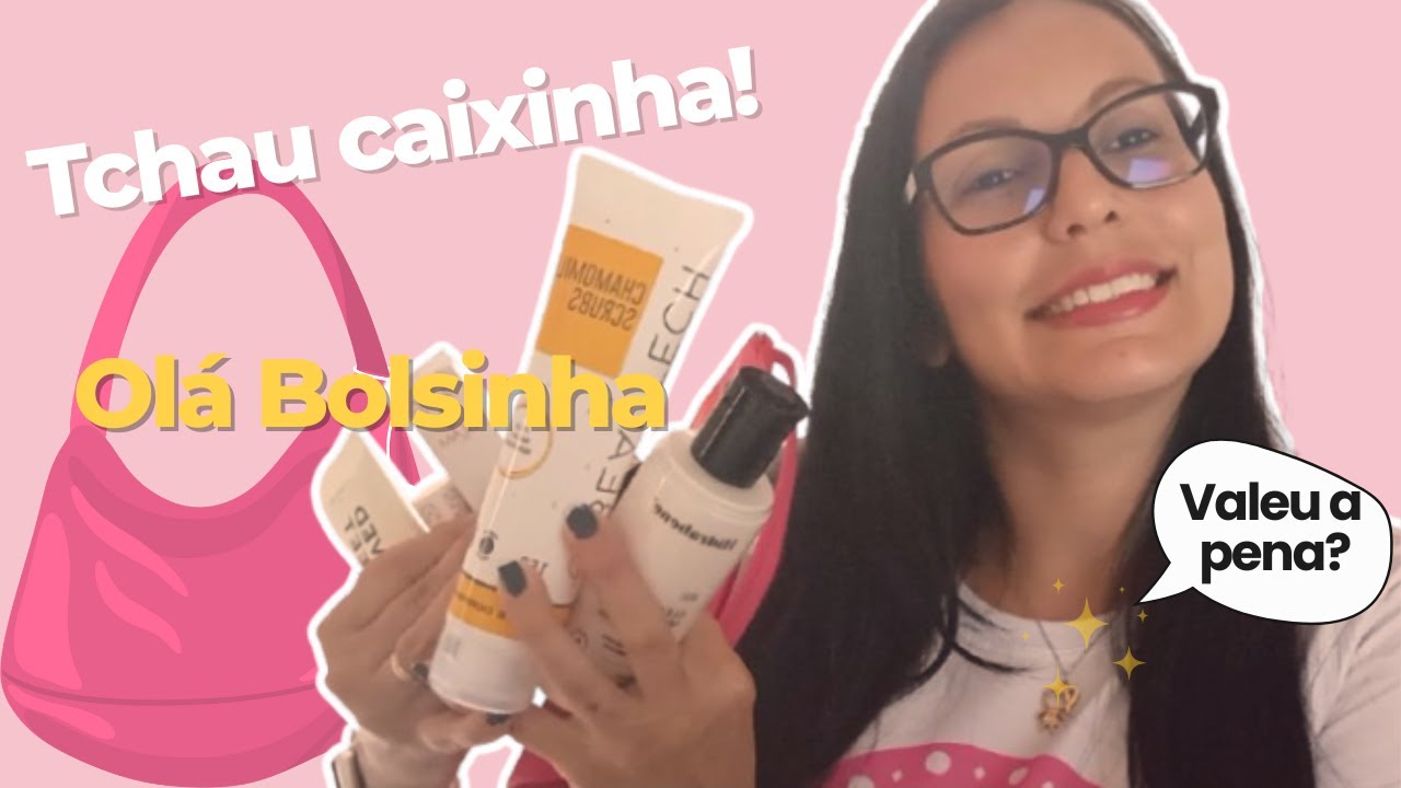 GLAMBOX DIFERENTE: ADEUS CAIXINHA, OLÁ BOLSINHA! Mostrei tudo que veio! Opinião Sincera!😍💄