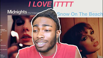 Taylor Swift - Snow On The Beach (Feat. MORE LANA) First Time Reaction!