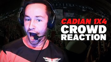 cadiaN insane 1v4 clutch + CROWD REACTION