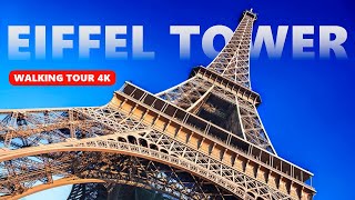 PARIS Walking Tour 4k // FROM TROCADERO TO THE EIFFEL TOWER