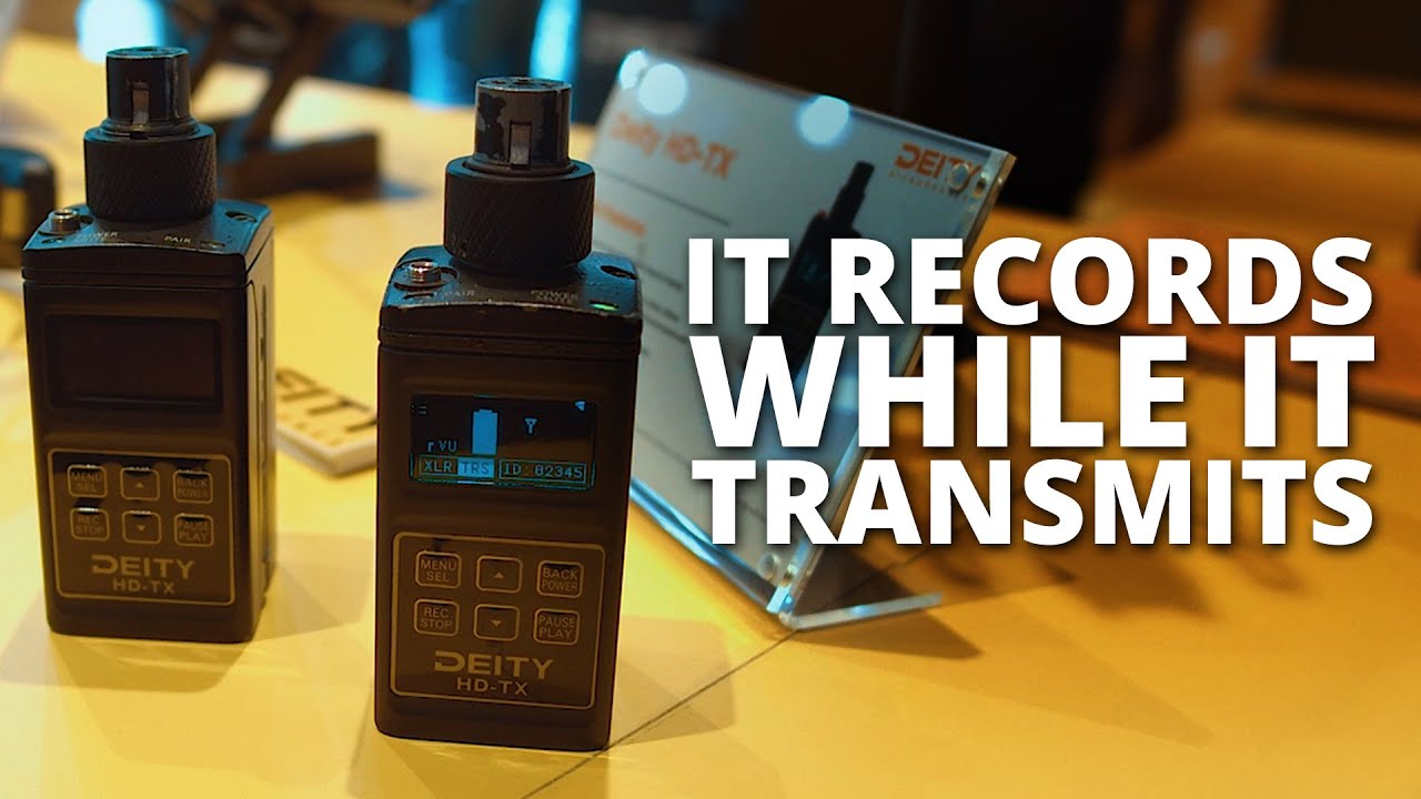 Deity's "Connect" 2.4Ghz wireless microphone system lets you remotely