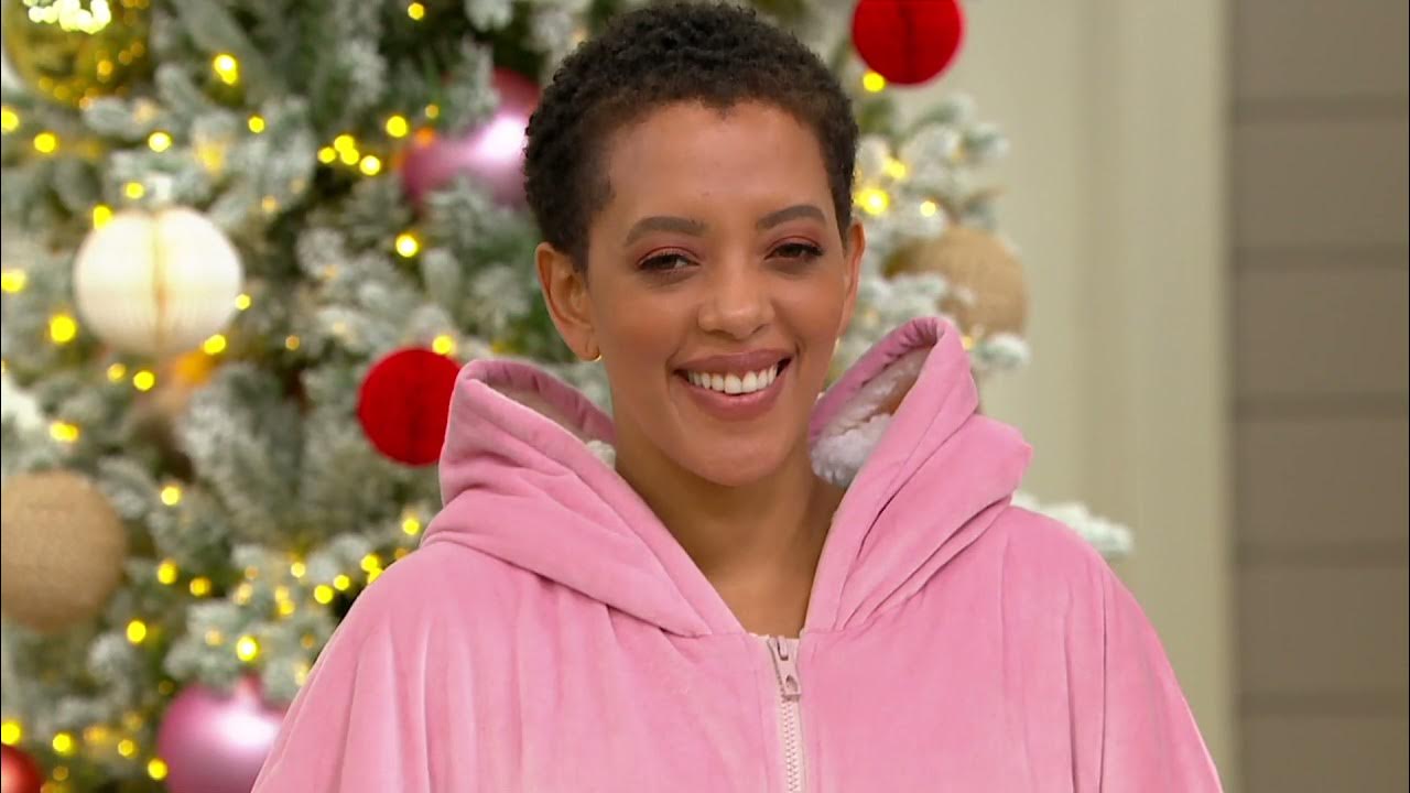 The Comfy Original 1/4-Zip Wearable Blanket on QVC 