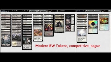 Modern BW Tokens, March 2018   Round 3 vs  Jeskai Flash