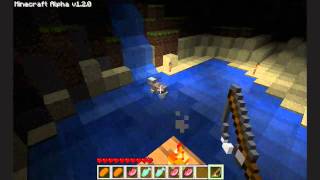 Fishing For Creeper! (Minecraft)