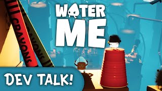 I'M THE FIRST STREAM TO PLAY THIS GAME!!! | Water Me Dev Talk! screenshot 3