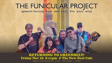 The Funicular Project - Too Sweet - LIVE at The New Deal Cafe; November 2024
