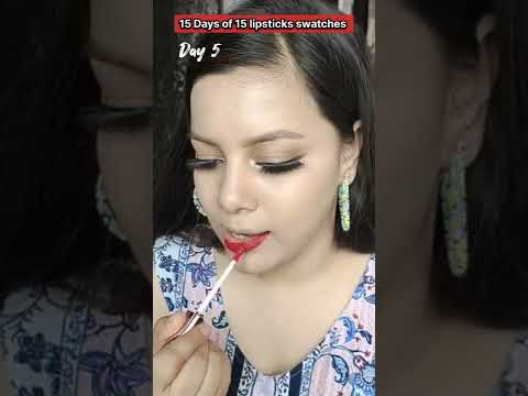 Video: Lakme 9 to 5 Lip Color - Almond Saturday Review