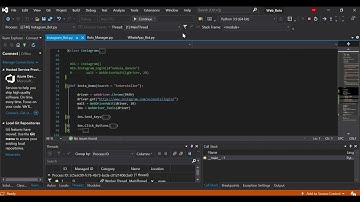 Jarvis-Python (Instagram Login Bot) - Automation Testing