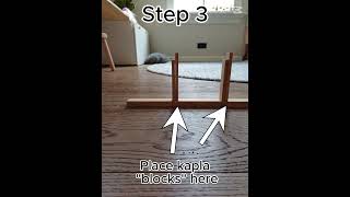 This is a tutorial of a kapla- domino build