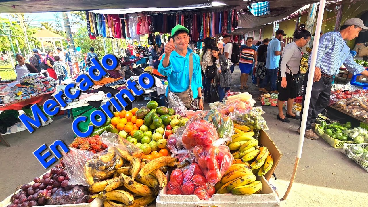 Asi es un día de comercio en El Salvador 🇸🇻🥑🍍🥭🥥