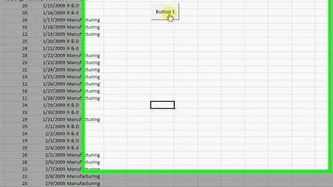 Excel Form Data Entry In Columns A - D