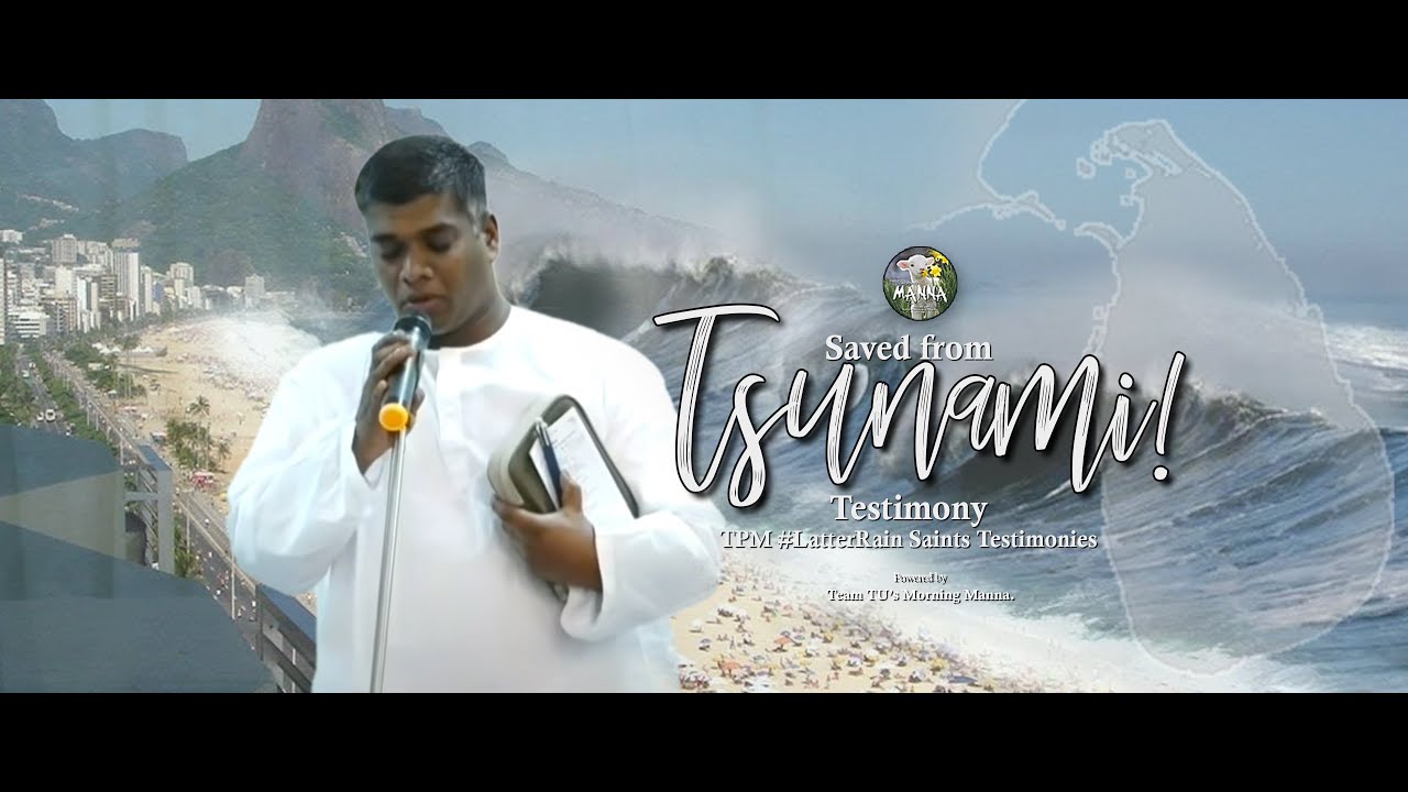 Saved from Tsunami..the death follows in the Air!...but.  | TPM Bro. Udayakumar wonderful Testimony.
