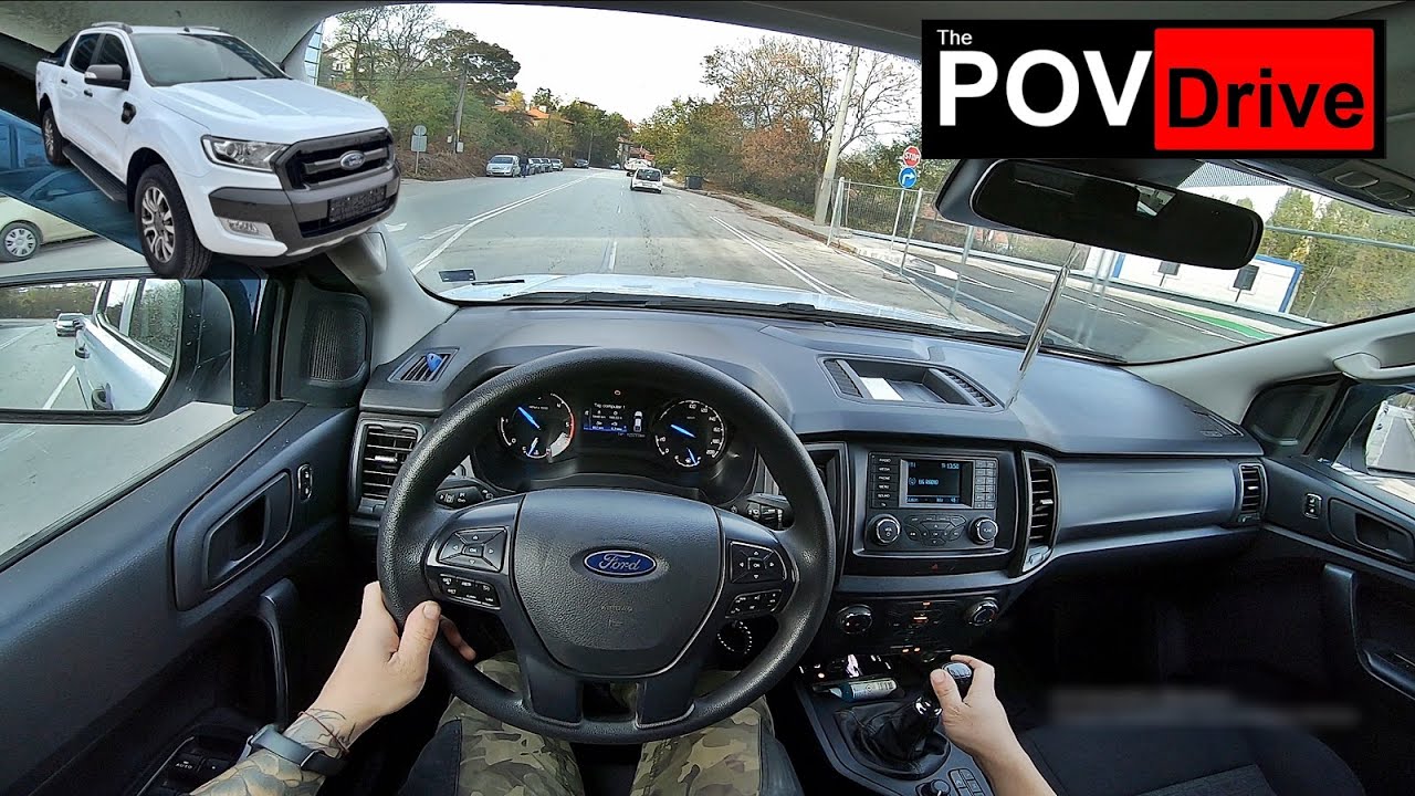 2016 Ford Ranger III Double Cab 2.2 TDCi 160hp 4x4 | POV Test Drive