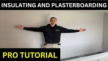 How to Insulate and plasterboard a Garden Room