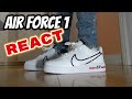 ¿Silueta clásica + comodidad? AIR FORCE 1 REACT Review & On feet