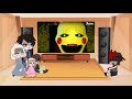 Past Aftons react to FNAF SFM | Going Psycho by DHeusta - Full Animation