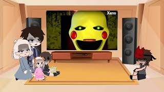 Past Aftons React To Fnaf Sfm Going Psycho By Dheusta - Full Animation