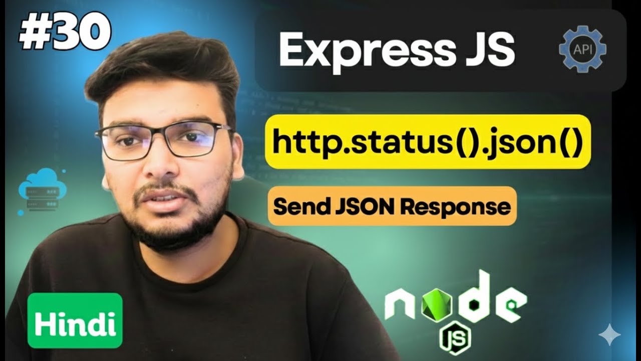 res.status().json() in Express JS | Send JSON Response with HTTP Status ...