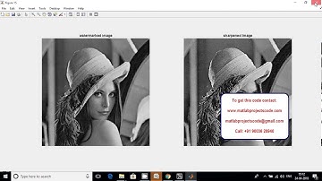 Image watermark using CNN