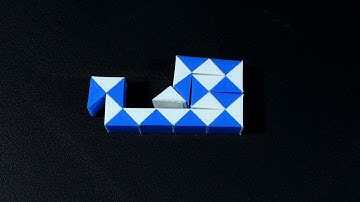 How to make a Snail using Snake Cube-24 Blocks