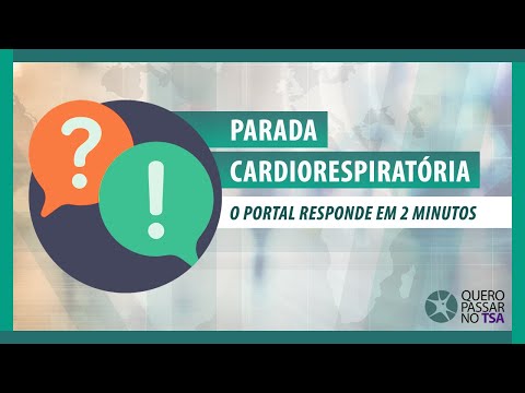 O Portal Responde em 2 minutos - TSA - Parada Cardioresporatória