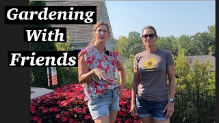 Backyard Gardening Inspiration of my Neighbor's (Bonnie & Chuck) Garden/Early August Garden Tour