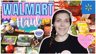 WALMART GROCERY HAUL ||  + target haul || family of four || weekly groceries