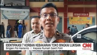 Identifikasi 7 Korban Kebakaran Mampang Toko Bingkai Lukisan