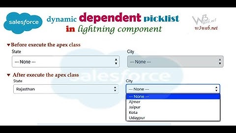 Create Dynamic custom dependent picklist in Salesforce lightning component.