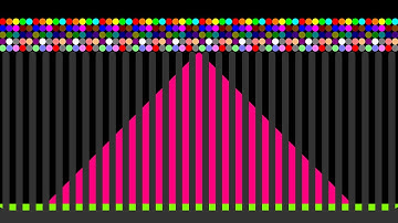 12 Stages Eliminations Marble Race in Algodoo