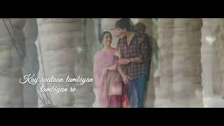 Raataan Lambiyan - Lyric Video | Shershaah | Sidharth, Kiara | Tanishk B. | Jubin | Asees